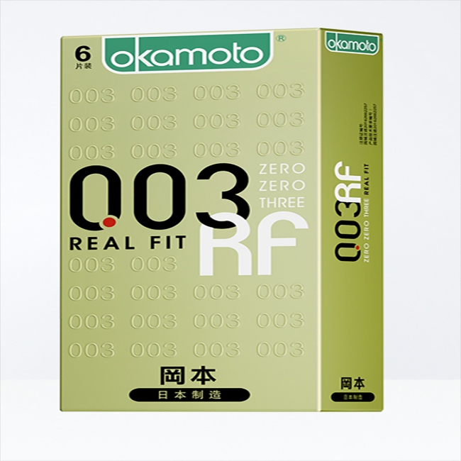 【仓库直发】日本冈本ok安全套-0.03黄金贴身超薄6片 ￥77.00 ￥85.
